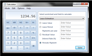 Windows 7 Calculator