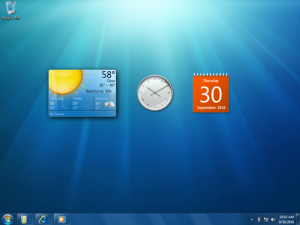 Windows 7 Desktop Gadgets