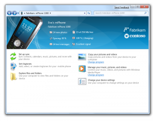 Windows 7 Device Stage Windows 7 Device Stage