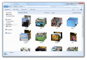 Windows 7 Libraries, Photo Gallery Windows 7 Libraries, Photo Gallery