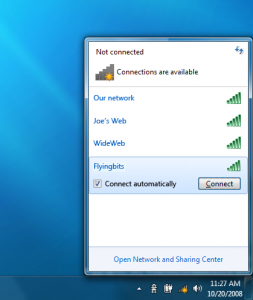 Windows 7 Network Connect Windows 7 Network Connect