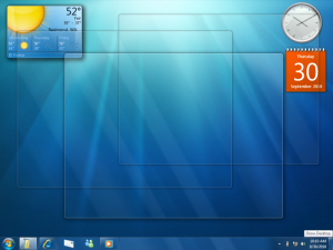 Windows 7 Peek After