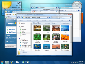 Windows 7 Peek Before