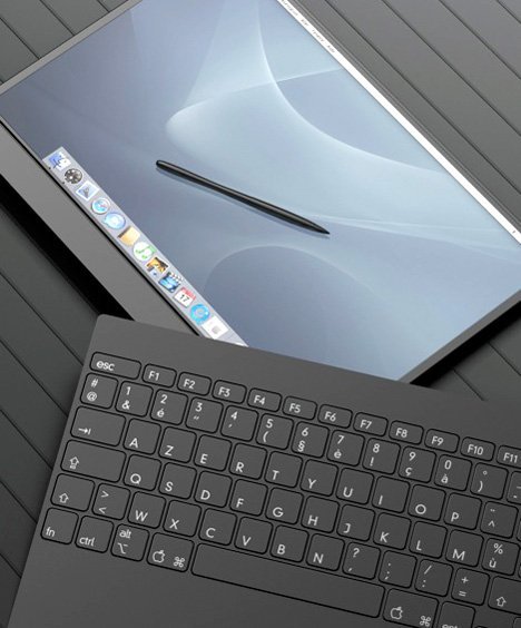Conceptual Laptop with Seperate Screen