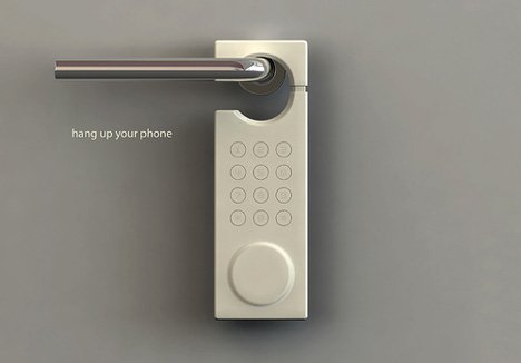 Conceptual Hanging Phone