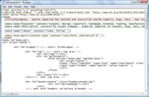 Search engine optimization - Meta tags Search engine optimization - Meta tags
