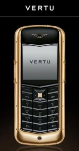 Vertu Constellation - Gold or Silver Platted Mobile Phone Handset