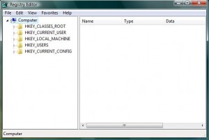 Windows Registry Editor