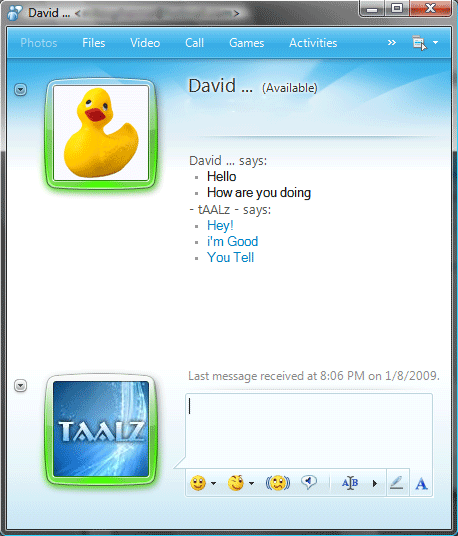 Old Msn Messenger Windows Vista