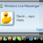 Windows Live Messenger 2009 Pop up