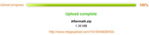 Megaupload New Design File Upload Link