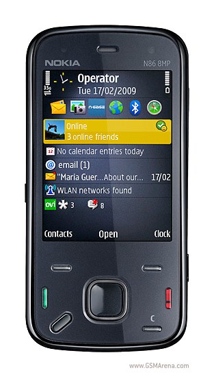 The expected Nokia N86 price will be $475 (€375 / £330)