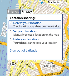 Google Latitude Privacy