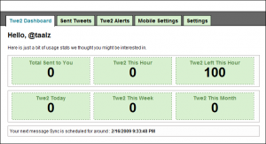 Twe2 Main Screen Twe2 Main Screen