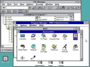 Beside the home personal computer now Microsoft officially entered into the Networked computers and developed the operating system for networked computers known as Microsoft Windows NT 3.1