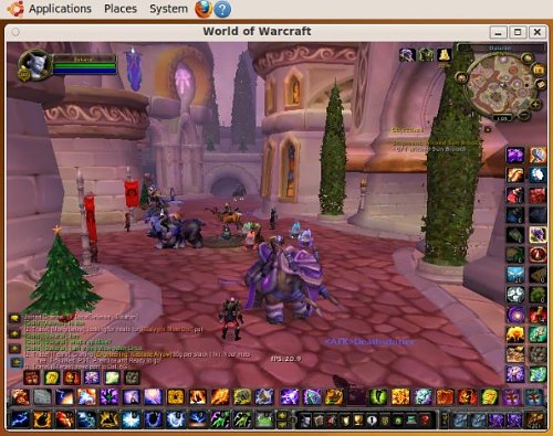 World of Warcraft Running on Linux