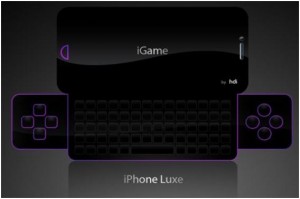 Apple iPhone 4 iGame Concept Apple iPhone 4 iGame Concept