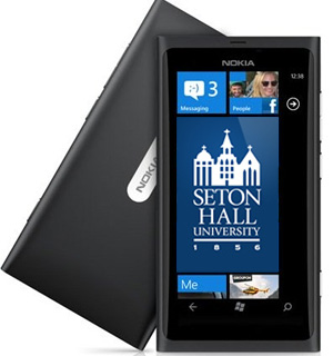 Free Nokia Lumia 900 for Seton Hall University Freshman with SHUMobile App